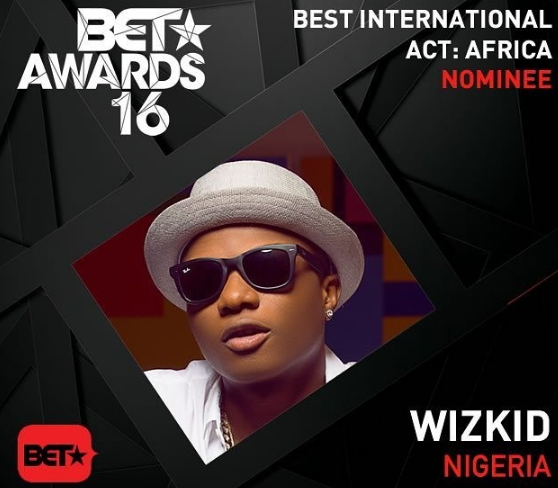 Wizkid Wins 2017 BET “Best International Act Africa” Award 3
